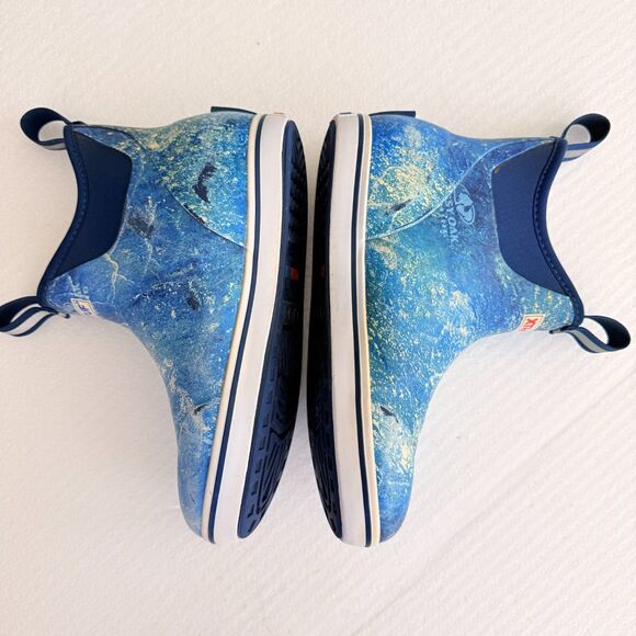 Size 7 D - Xtratuf 6 Inch Ankle Deck Boot, Mossy Oak Coastal Inshore Men's Boot - Picture 3 of 10